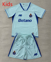 26-27 Porto 2nd Away Laker Blue Kids/Youth Soccer Uniform-AY
