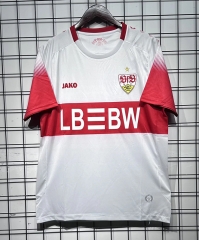 (S-4XL) 26-27 VfB Stuttgart Home White&Red Thailand Soccer Jersey AAA-GB