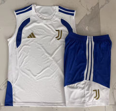 26-27 Juventus White Thailand Soccer Vest Tracksuit-815