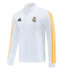 26-27 Real Madrid White Thailand Soccer Jacket-LH