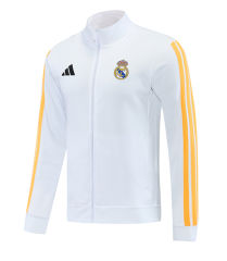26-27 Real Madrid White Thailand Soccer Jacket-LH