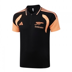 26-27 Arsenal Black Thailand Polo Shirt-815