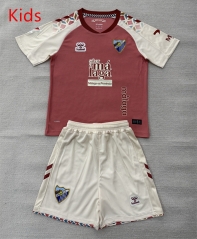 26-27 Málaga CF Away Pink Kids/Youth Soccer Uniform-AY