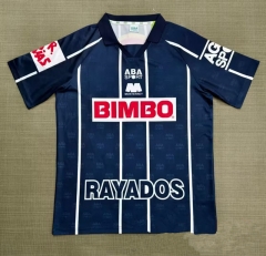 (S-3XL) Retro Version 98-99 Monterrey 2nd Away Royal Blue Thailand Soccer Jersey AAA-9755