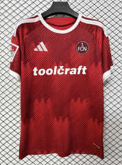 (S-4XL) 26-27 FC Nürnberg Home Red Thailand Soccer Jersey AAA-2044