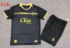 26-27 RCD Mallorca Away Black Kids/Youth Soccer Uniform-7809