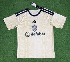 (S-4XL) 26-27 Celtic 2nd Away Beige Thailand Soccer Jersey AAA-403