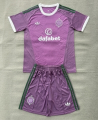 26-27 Celtic Goalkeeper Purple Soccer Uniform-AY