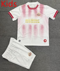 26-27 PSV Eindhoven 3rd Away White Kids/Youth Soccer Uniform-4247