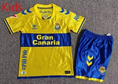 26-27 UD Las Palmas Home Yellow Kid/Youth Soccer Uniform-7809