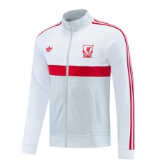 26-27 Liverpool Light Grey Thailand Soccer Jacket -LH