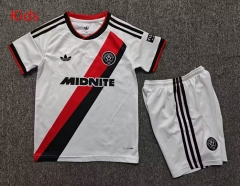 26-27 Sheffield United Away White Kids/Youth Soccer Uniform-7809