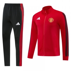 26-27 Manchester United Red Thailand Soccer Jacket Uniform-LH