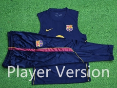 (S-3XL) Player Version 26-27 Barcelona Royal Blue Thailand Soccer Vest Uniform-9926