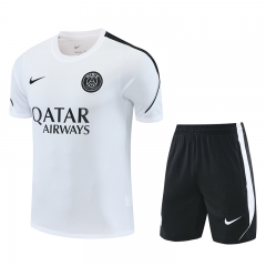 26-27 PSG White Thailand Training Soccer Uniform-418