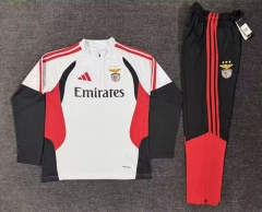 26-27 Benfica White Thailand Soccer Tracksuit-5303