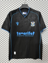 (S-4XL) 26-27 CD Tenerife Away Black Thailand Soccer Jersey AAA-2044