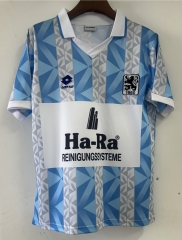 Retro Version 1993 TSV 1860 München Home Blue&White Thailand Soccer Jersey AAA-9171