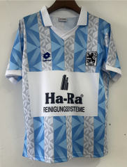 Retro Version 1993 TSV 1860 München Home Blue&White Thailand Soccer Jersey AAA-9171