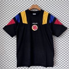 26-27 Colombia Black Cotton T-shirt-9171