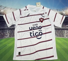 26-27 Cerro Porteño Away White Thailand Soccer Jersey AAA-3066