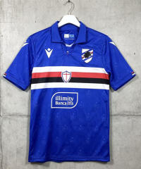 (S-3XL) 26-27 Sampdoria Home Blue Thailand Soccer Jersey AAA-417