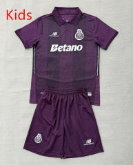 26-27 Porto Away Purple Kids/Youth Soccer Uniform-AY