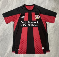 (S-4XL) 26-27 Bayer 04 Leverkusen Home Red&Black Thailand Soccer Jersey AAA-9028