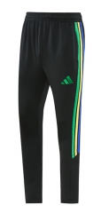 26-27 Adidas Black Thailand Soccer Jacket Long Pants-LH