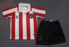26-27 Sunderland AFC Home Red&White Kids/Youth Soccer Uniform-2353