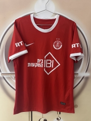 (S-4XL) 26-27 Hapoel Tel Aviv FC Home Red Thailand Soccer Jersey AAA-2315