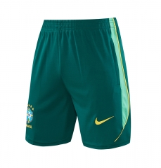26-27 Brazil Green Thailand Training Soccer Shorts-418