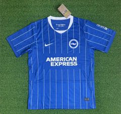 (S-4XL) 26-27 Brighton & Hove Albion Home Blue Thailand Soccer Jersey AAA-403