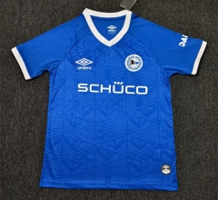 (S-4XL) 26-27 Arminia Bielefeld Home Blue Thailand Soccer Jersey AAA-6032