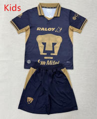 26-27 PA UNAM Home Royal Blue Kids/Youth Soccer Uniform-AY