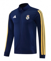 26-27 Real Madrid Royal Blue Thailand Soccer Jacket-LH