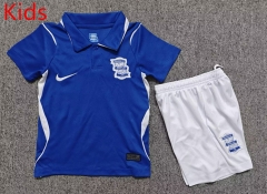 26-27 Birmingham City Home Blue Kid/Youth Soccer Uniform-7809