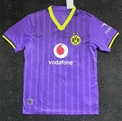 (S-4XL) 26-27 Dortmund 2nd Away Purple Thailand Soccer Jersey AAA-7035