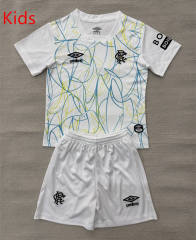 26-27 Rangers Goalkeeper White Kid/Youth Soccer Uniform-AY