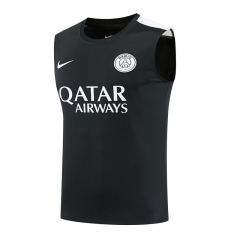 26-27 PSG Black Thailand Training Soccer Vest-418