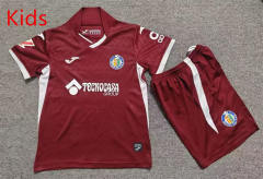 26-27 Getafe CF Away Maroon Kids/Youth Soccer Uniform-7809