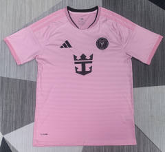 (S-4XL) 26-27 Inter Miami CF Home Pink Thailand Soccer Jersey AAA-4927