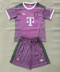 26-27 Bayern München Goalkeeper Purple Soccer Uniform-AY
