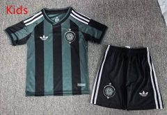 26-27 Celtic Away Black&Green Kids/Youth Soccer Uniform-6850