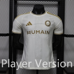 (S-3XL) (New Ad) Player Version 26-27 Al-Nassr FC Away White Thailand Soccer Jersey AAA-888