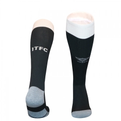 26-27 Ipswich Town Away Black Thailand Soccer Socks