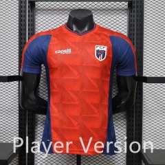 Player Version 26-27 Cape Verde Home Red Thailand Soccer Jersey AAA-888