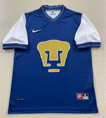 (S-3XL) Retro Version 98-99 PA UNAM Away Royal Blue Thailand Soccer Jersey AAA-6895