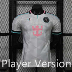 Player Version 26-27 Inter Miami CF 2nd Away Grey&White Thailand Soccer Jersey AAA-888