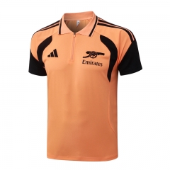26-27 Arsenal Orange Thailand Polo Shirt-815